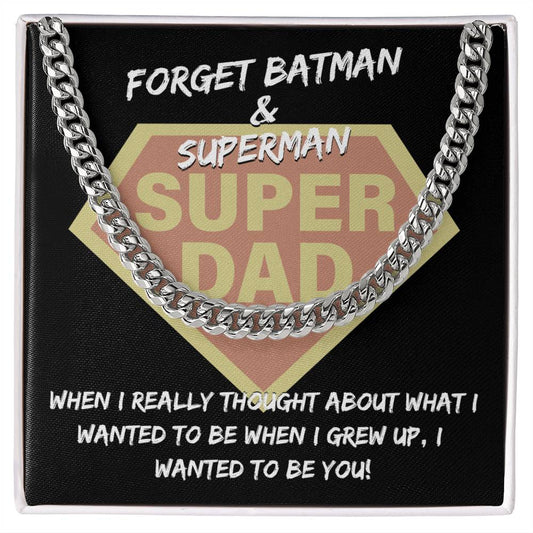 Dad - To Be You - Chain /Father's Day/Birthday/Christmas/Valentines