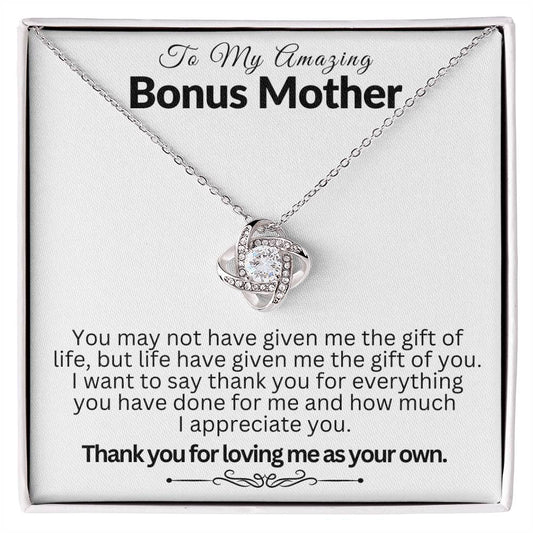 To My Amazing Bonus Mom/Birthday/Mother's Day/Christmas/Just Because