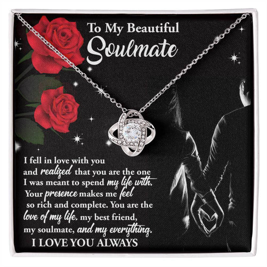 Soulmate - Spend My Life/Soulmate/Wife/Valentines/Christmas/Birthday/Anniversary