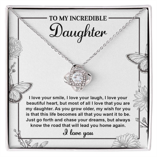 Daughter - Lead you home /Daughter/Birthday/Christmas/Valentines/Graduation/Just because