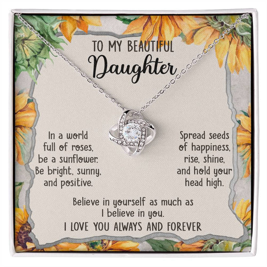 Daughter - Like a Sunflower /Daughter/Birthday/Christmas/Valentines/Graduation/Just because