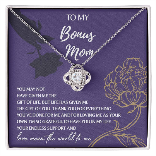 Bonus Mom - Endless Support/Mother's Day/Birthday/Christmas/Valentines/Just Because