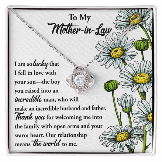 Mother In Law - Warm Heart/Mom/Birthday/Mother's Day/Valentines/Christmas/Just Because