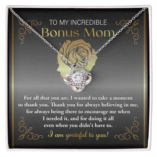 Bonus Mom - To Encourage Me /Mom/Mother's Day/Birthday/Valentines/Christmas/Just Because