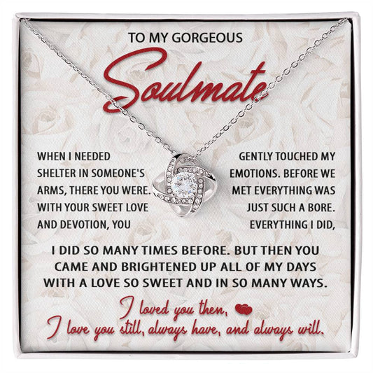 Soulmate - Sweet Love/Soulmate/Wife/Valentines/Christmas/Birthday/Anniversary