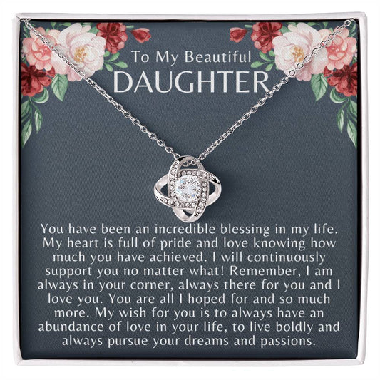 To My Beautiful Daughter/Birthday/Christmas/Mother's Day/Graduation/Just Because