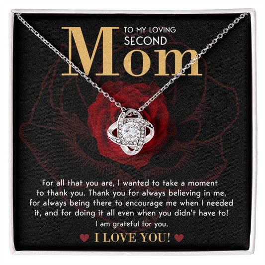 Second Mom - Grateful for you/Mom/Birthday/Mother's Day/Valentines/Christmas/Just Because