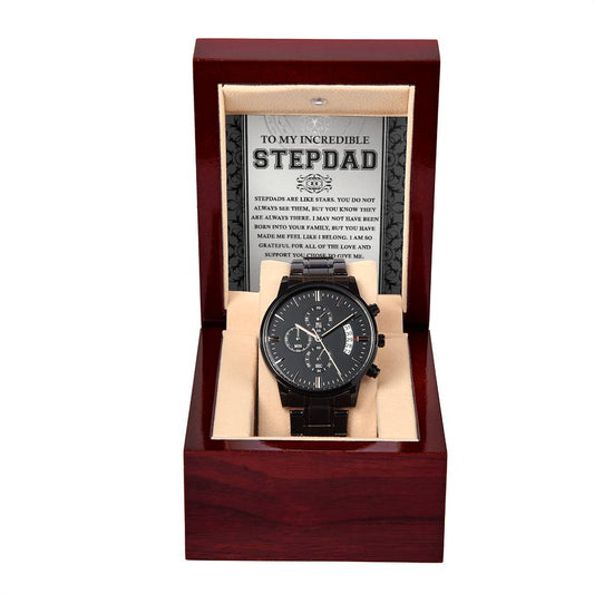 Step Dad - A Bright Spot - Watch/Father's Day/Birthday/Christmas/Valentines