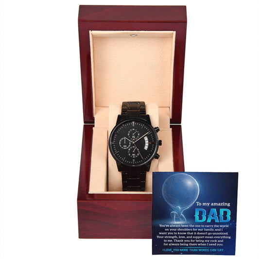 Dad - Carry the World - Watch/Father's Day/Birthday/Christmas/Valentines